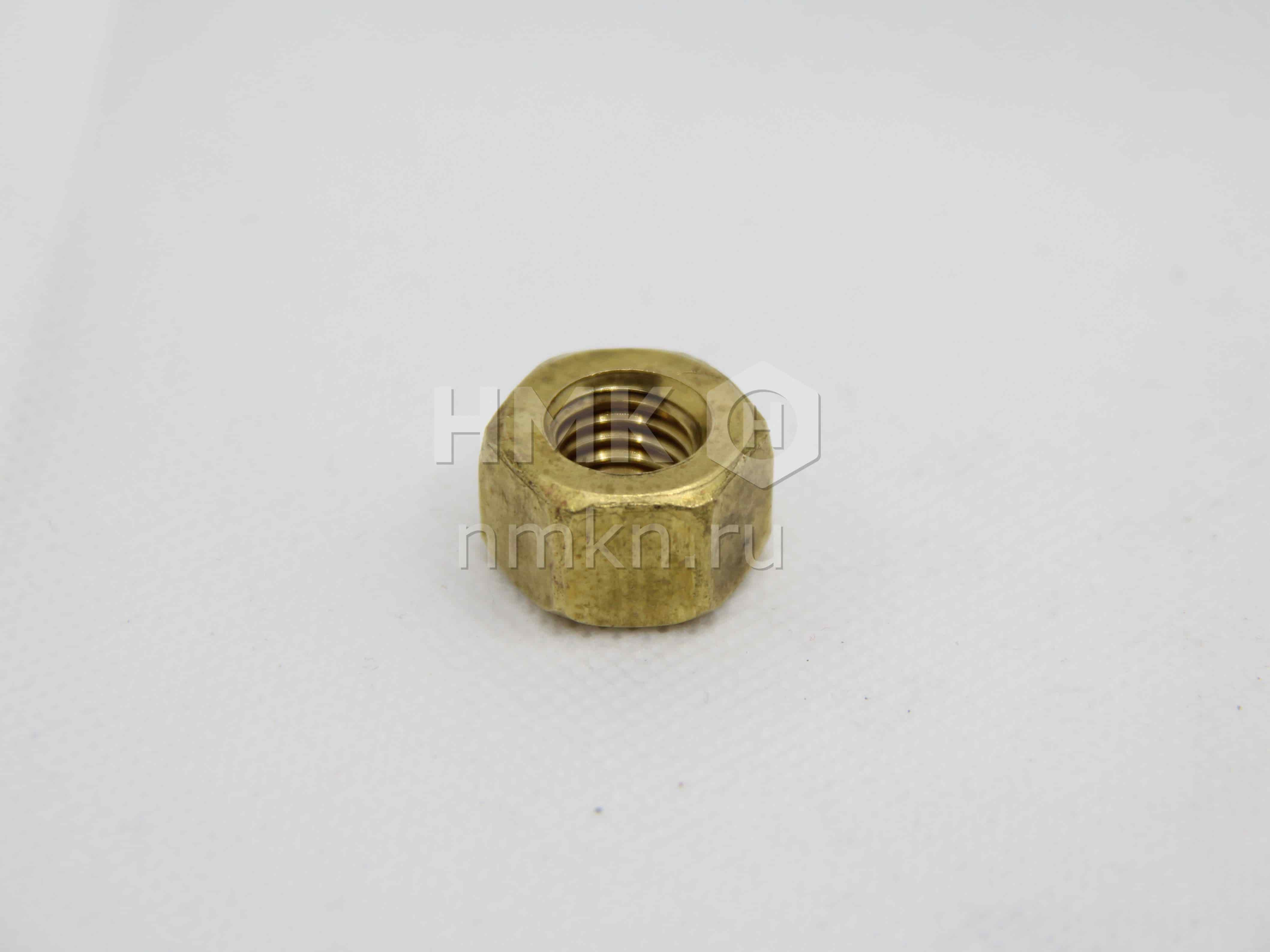 гайка м10*1 латунь кл 17  250537 в интернет-магазине НМК