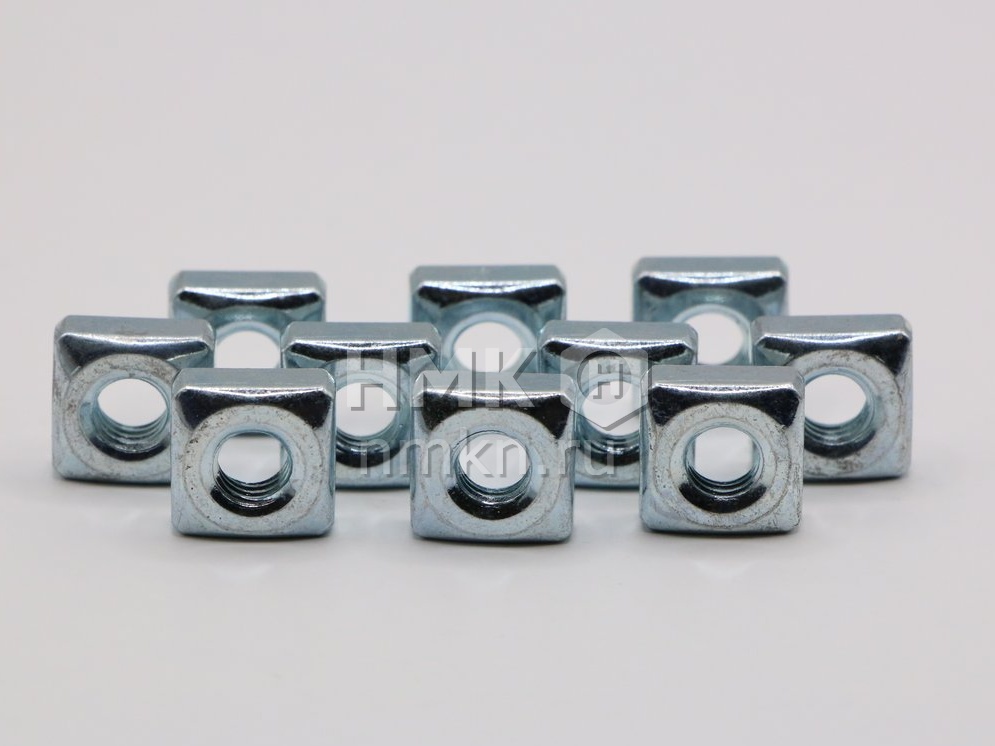Гайка квадратная М6 комплект 40 шт